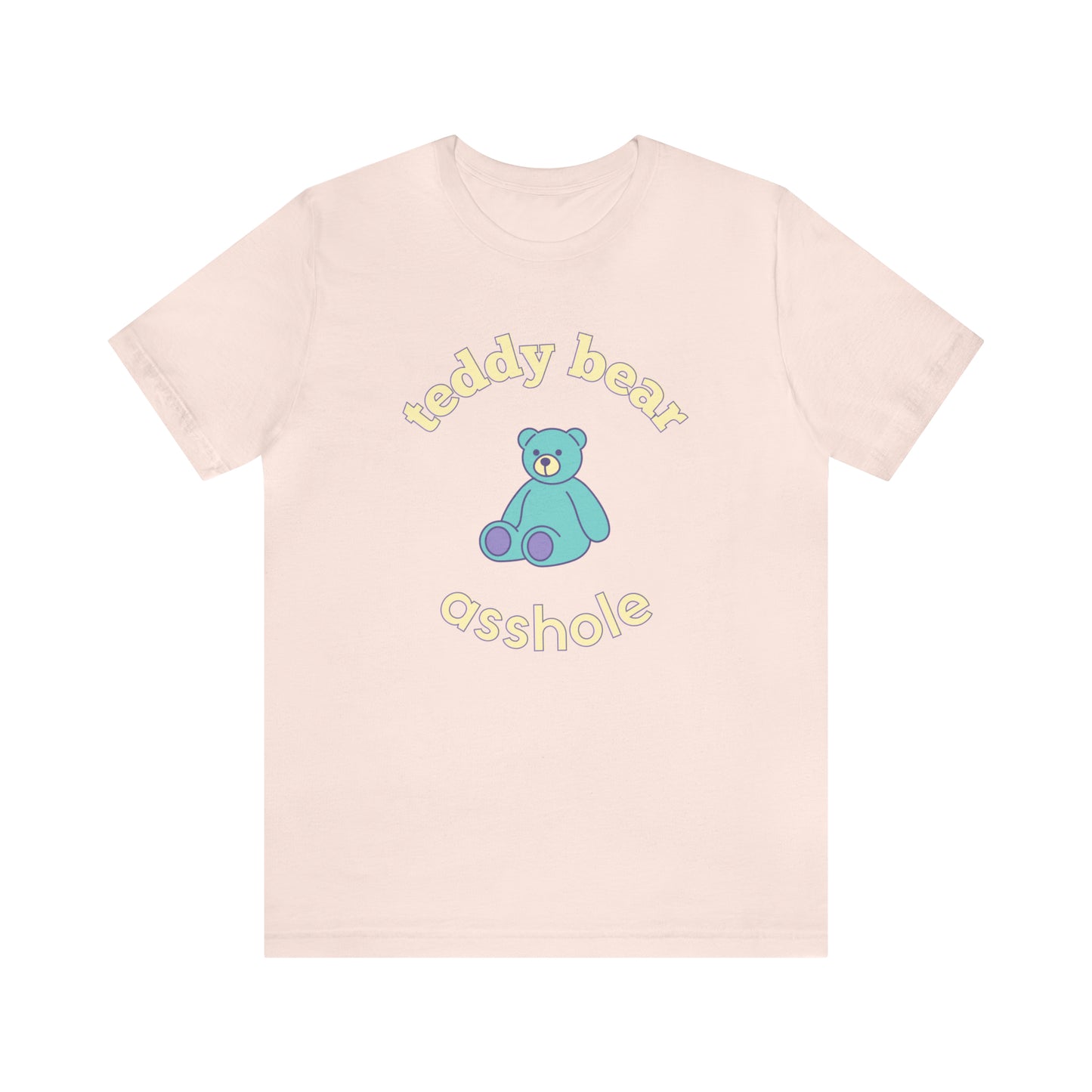 Pastel Teddy Bear Unisex Jersey Tee