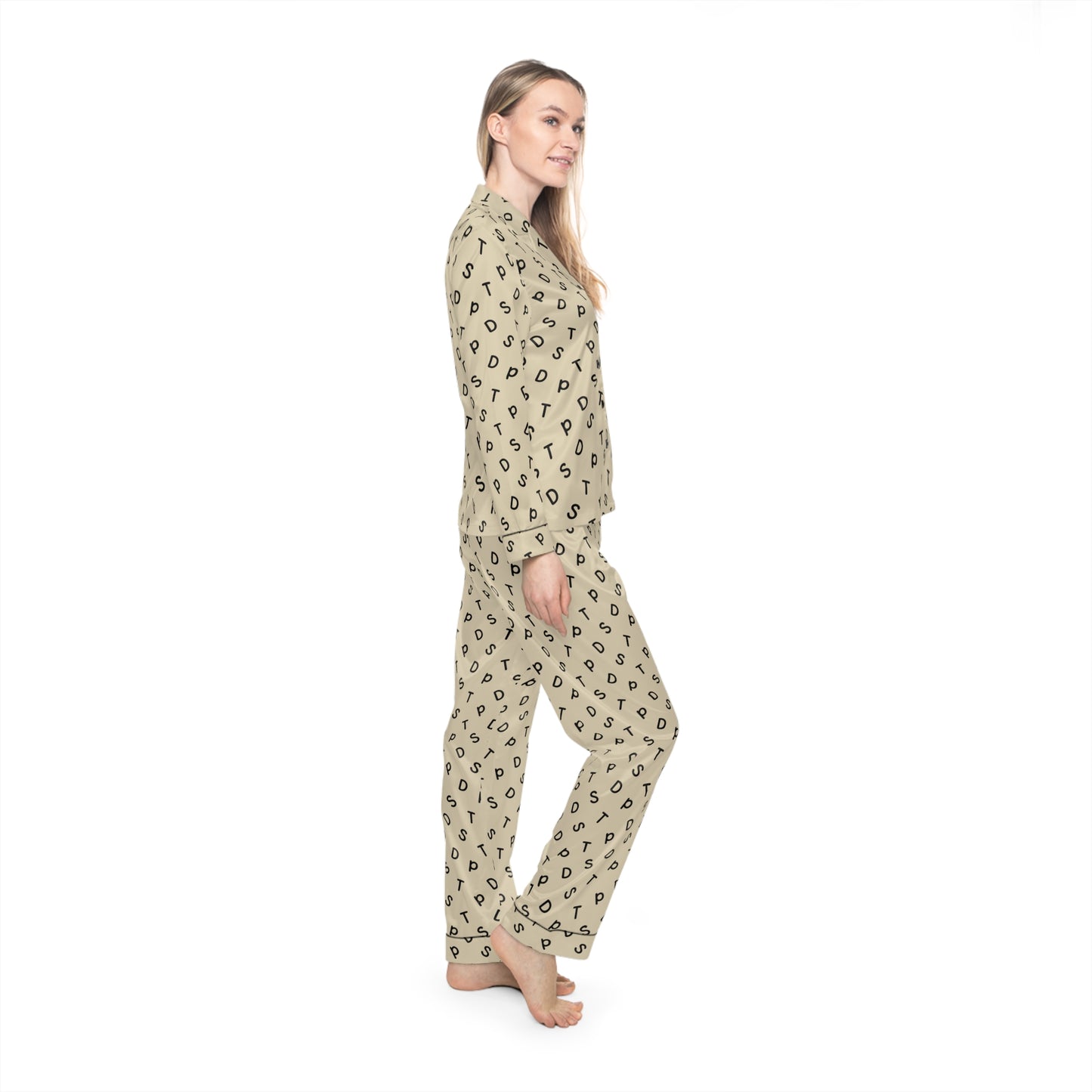 ‘1 in 4’ Satin Pajama Set
