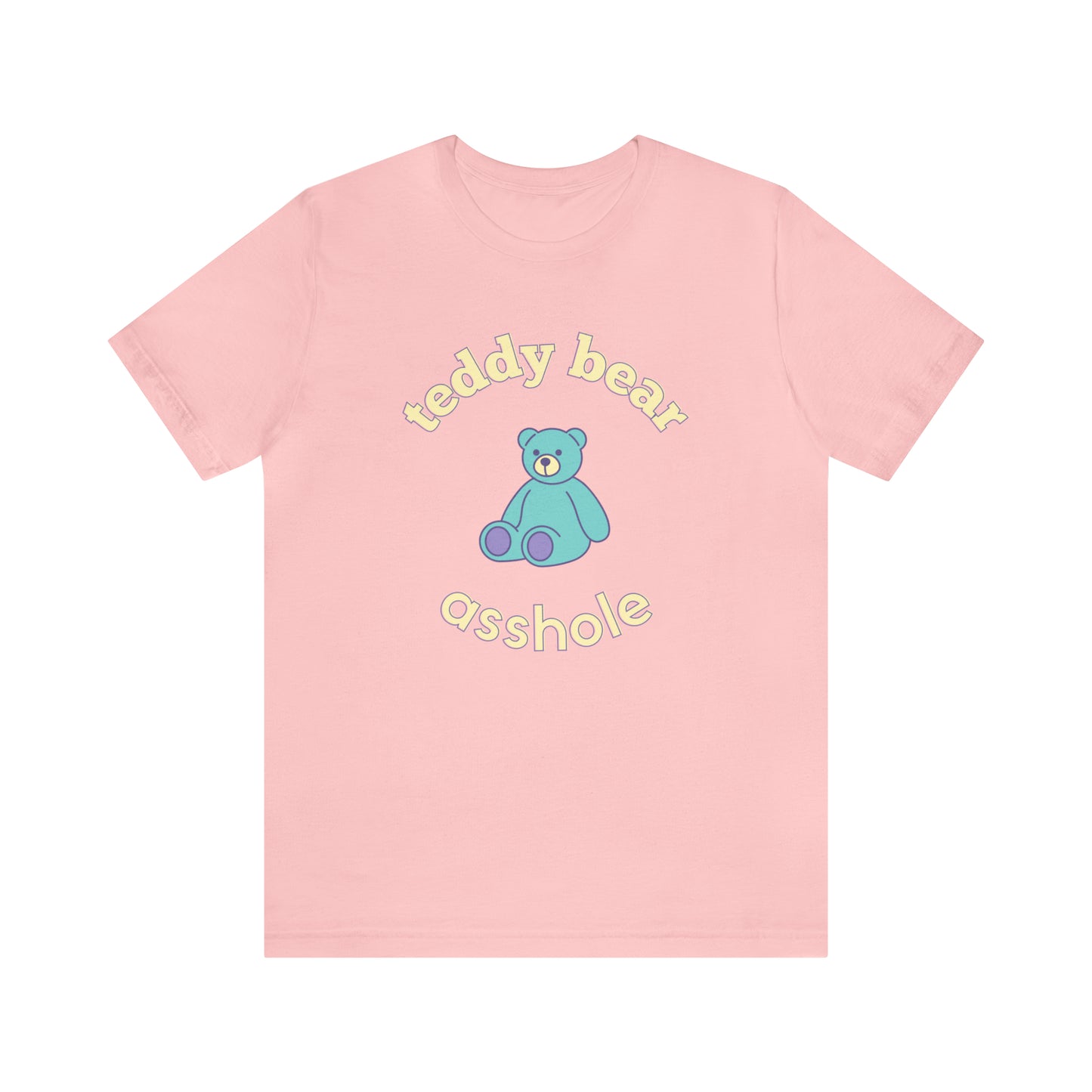 Pastel Teddy Bear Unisex Jersey Tee