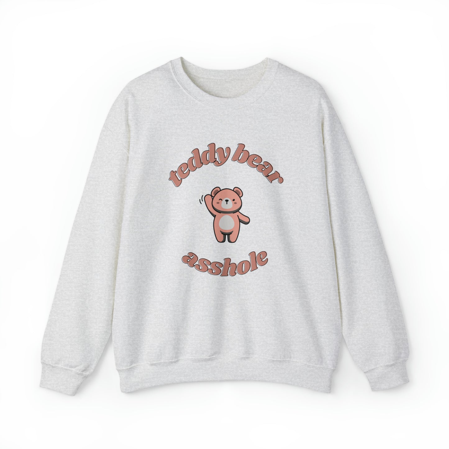 Hey There Teddy Bear Crewneck Sweatshirt