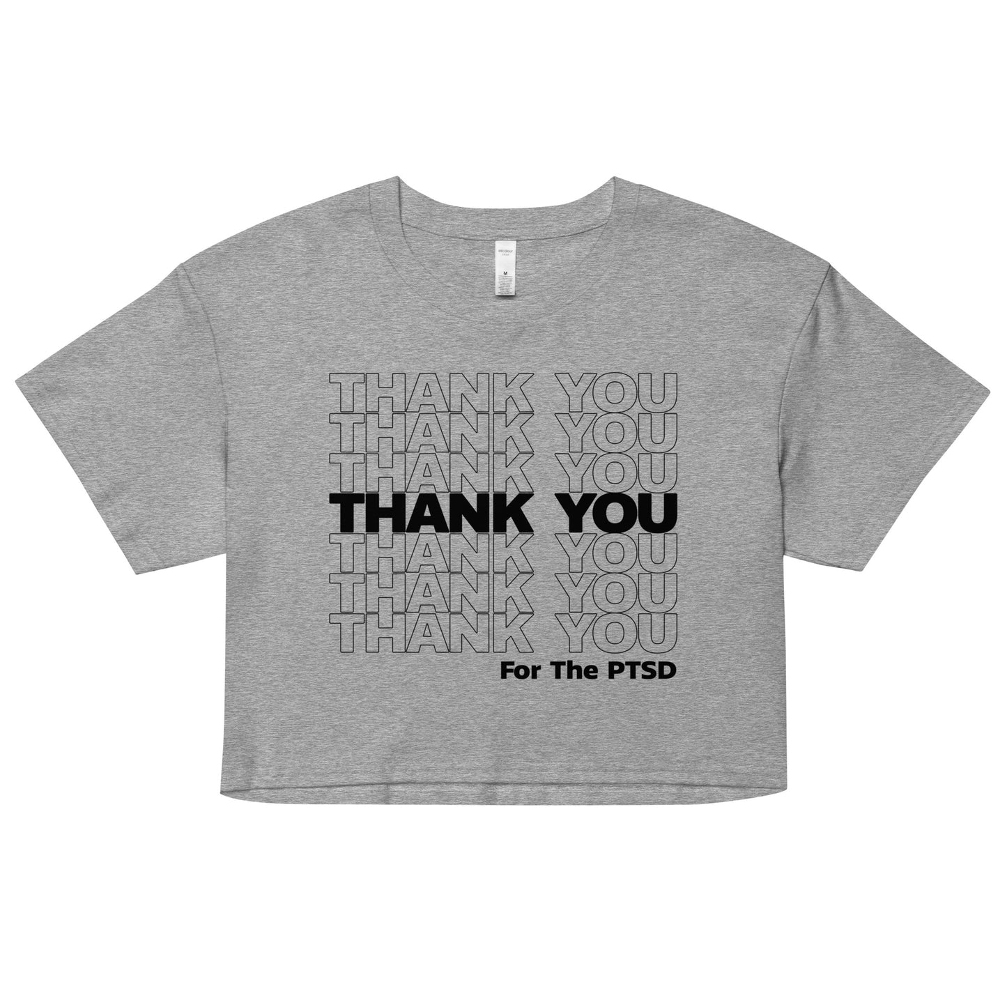 Thanks Again! Crop Top